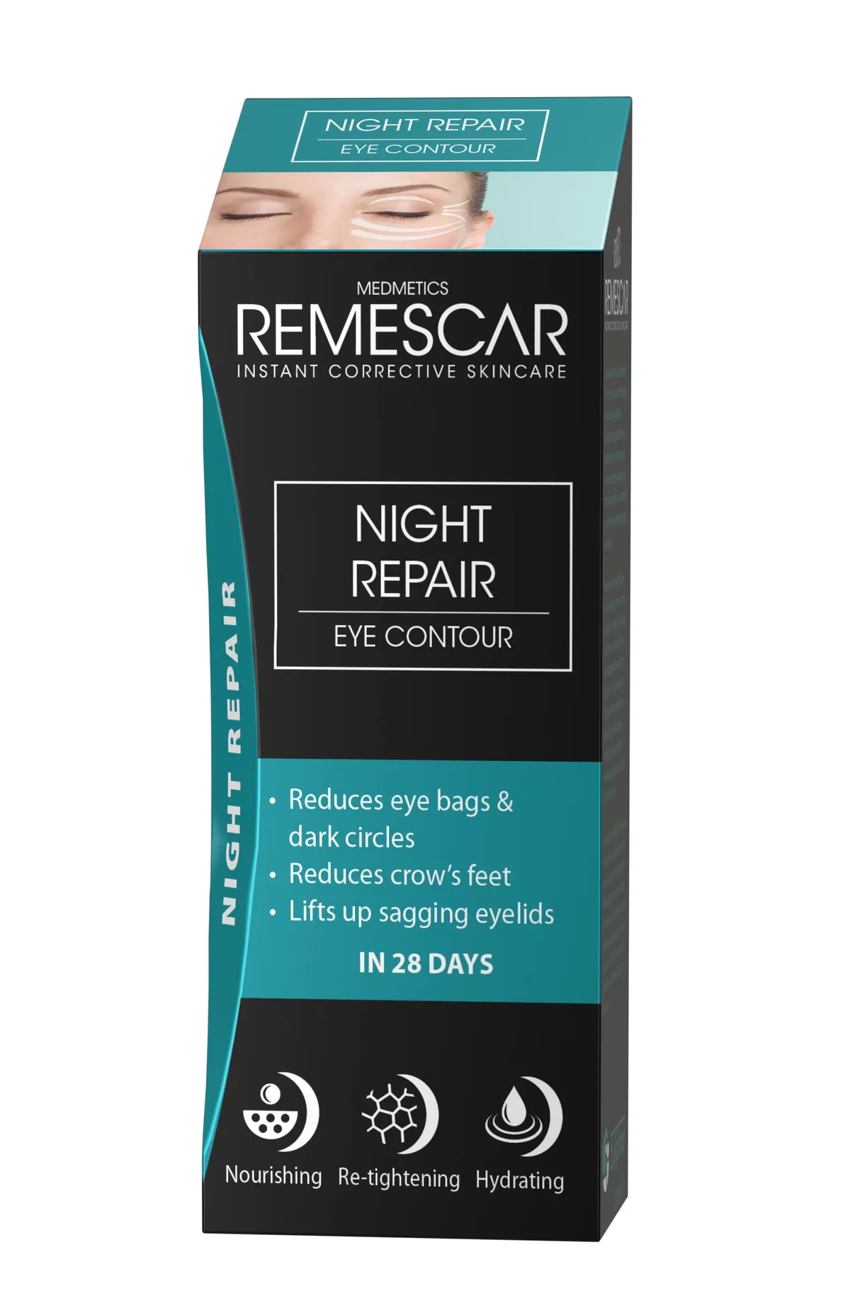 Remescar Soin Nuit Reparateur Contour Yeux 20ml