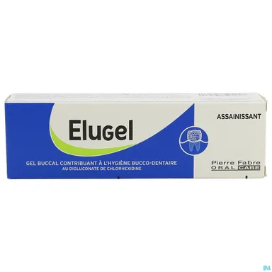 Oral Care Elugel Gel Buccal Purifiant 0,20% Chlorhexdine 40Ml