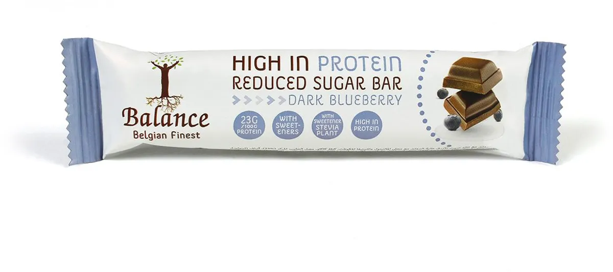 Nutripharm Chocoladereep Bosbes 35 g