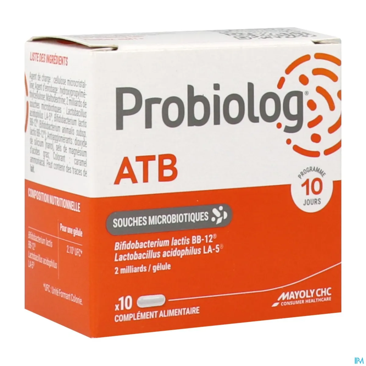 PROBIOLOG ATB CAPS 10