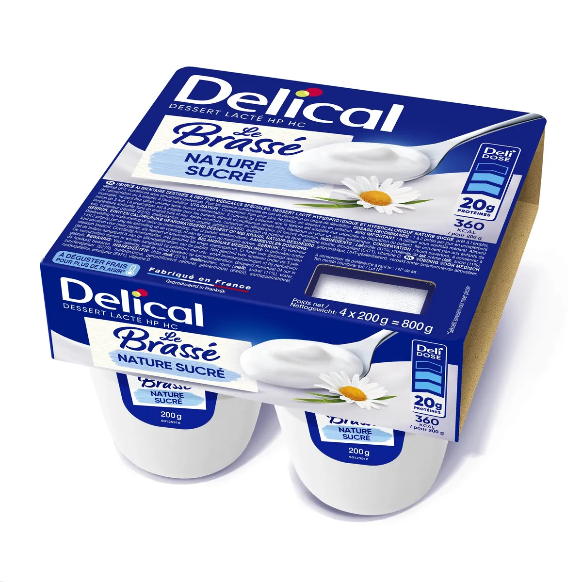 Delical Le Brasse Nature 4x200g