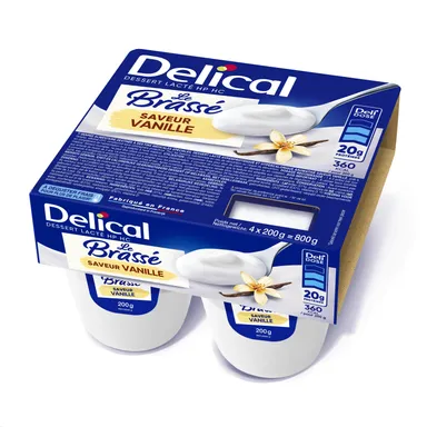 Delical Le Brasse Vanille 4x200g