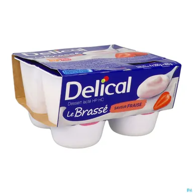 Delical Le Brasse Aardbei 4x200g