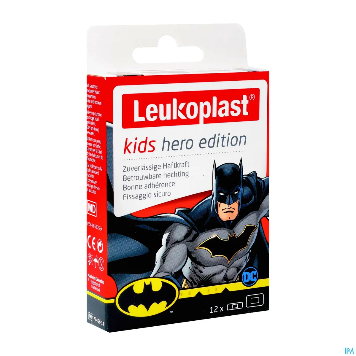 Leukoplast Pansement Batman Enfant 12 Pièces