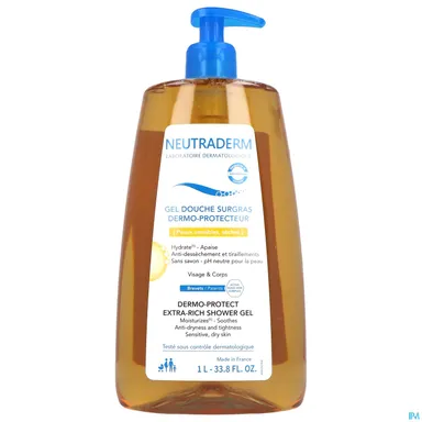 Neutraderm Overvette Douchegel 1L