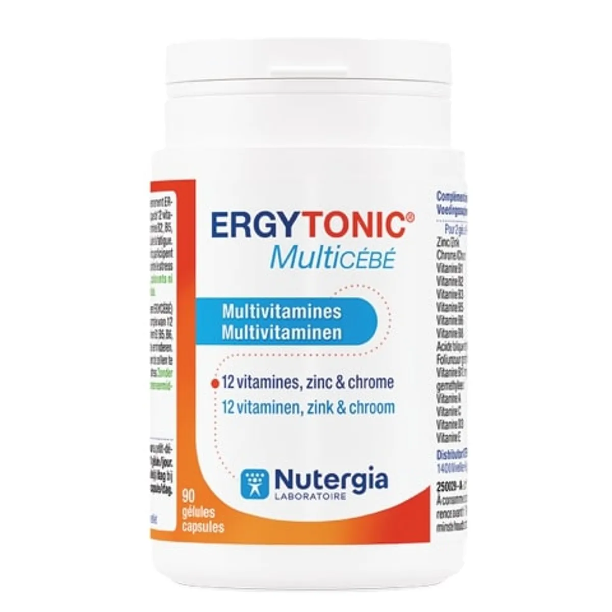 Nutergia Ergycébé 90 Capsules