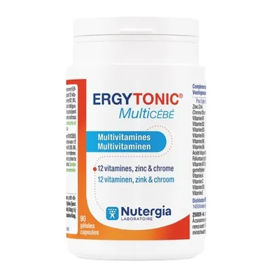 Nutergia Ergycébé 90 Capsules