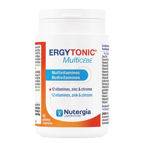 Nutergia Ergycébé 90 Capsules - Nutergia