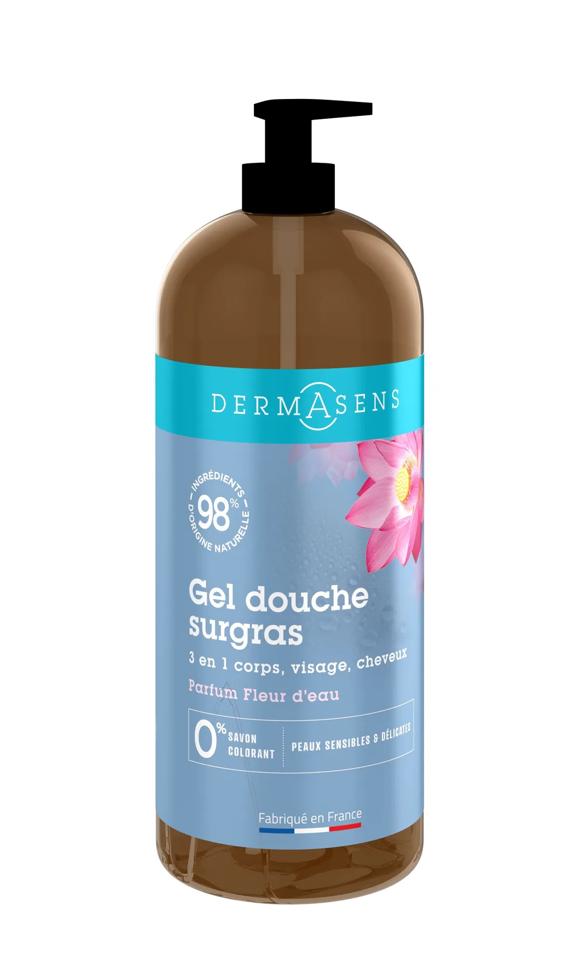 Marque Verte Dermasens Overvette Douchegel Bloemen 1 L