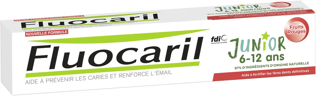 Fluocaril Dentifrice Fruits Rouges 75ml