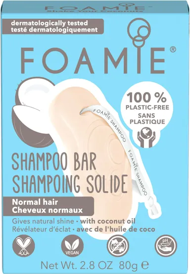 Foamie Vaste Shampoo Kokosnoot 80 g