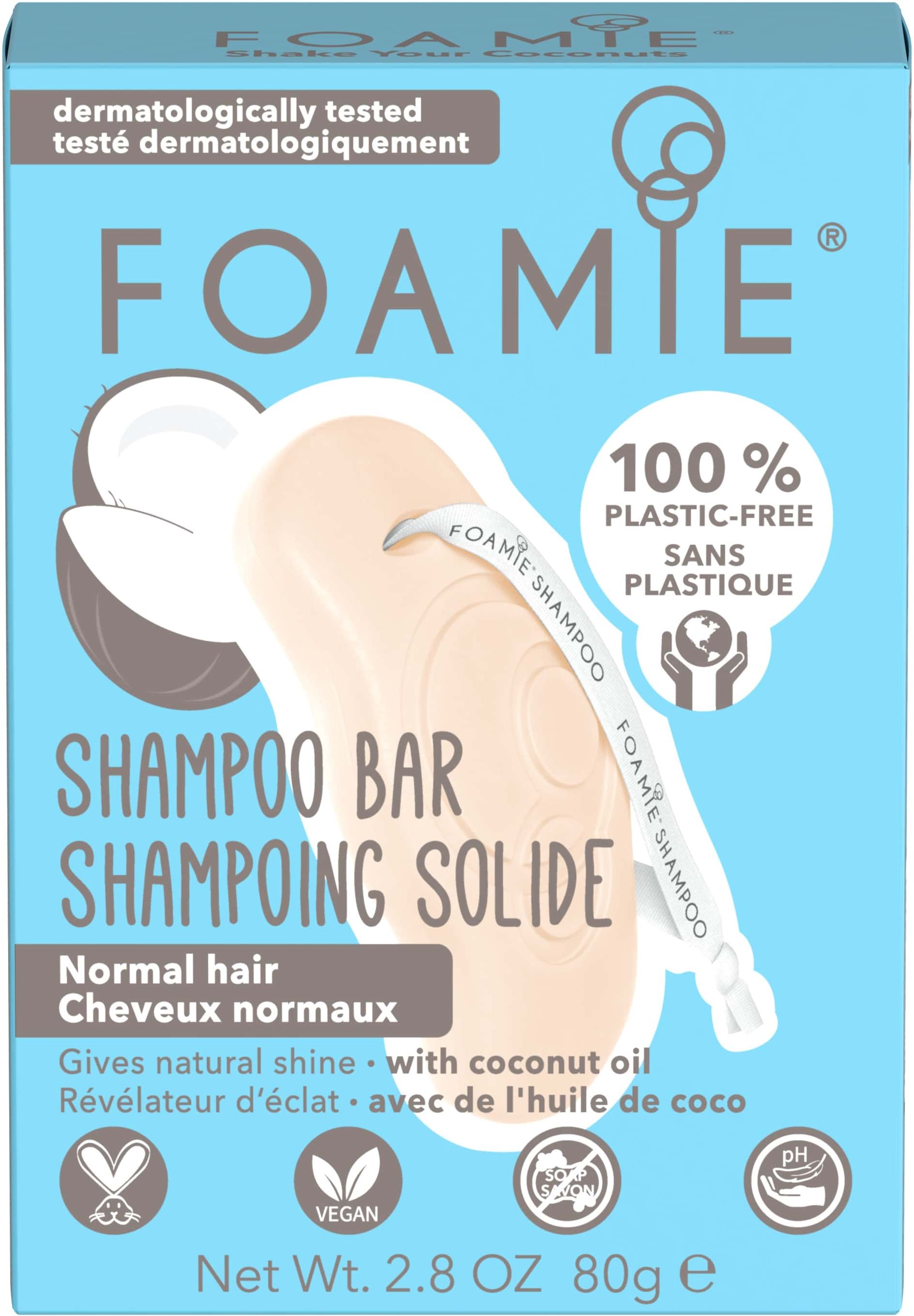 Foamie Vaste Shampoo Kokosnoot 80 g - FOAMIE