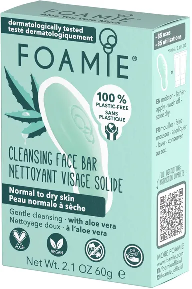 Foamie Face Bar Aloe You Vera Much