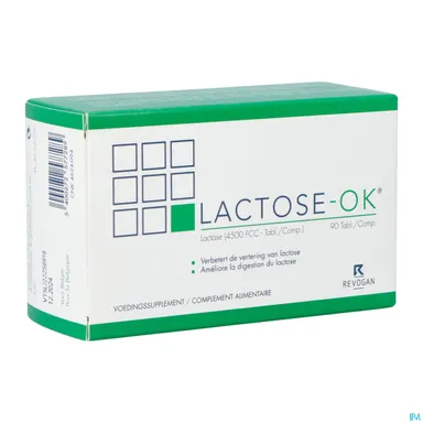 Lactose Ok Comp 90 Revogan