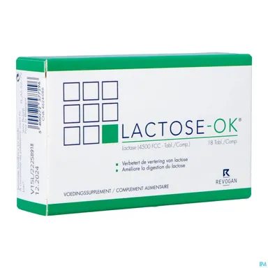 Lactose OK 18 Comprimés