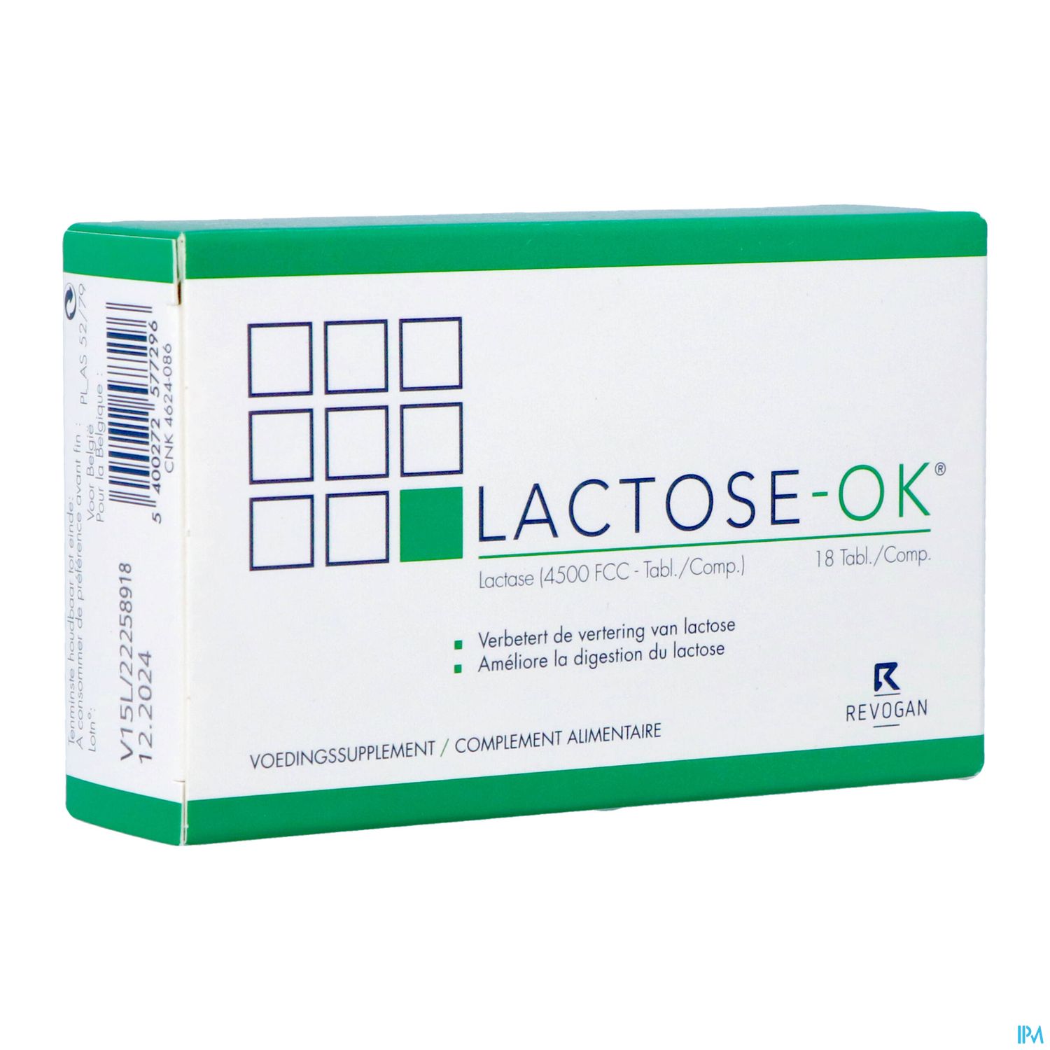 Lactose OK 18 Tabletten - Revogan