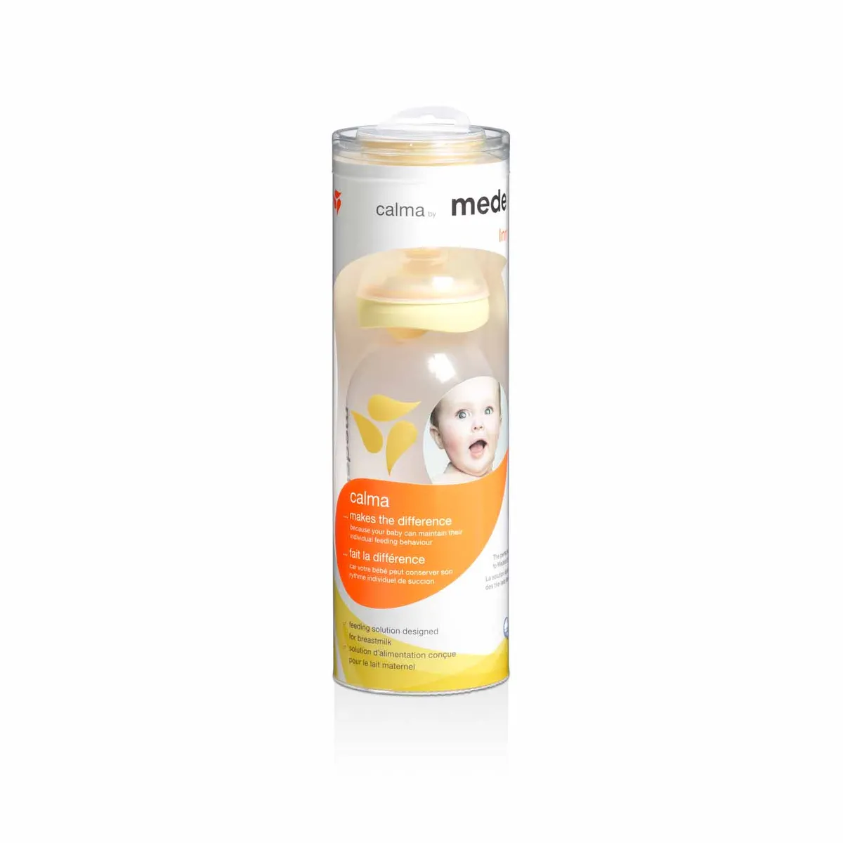 Calma Voedingssysteem voor Moedermelk + Fles 250ml