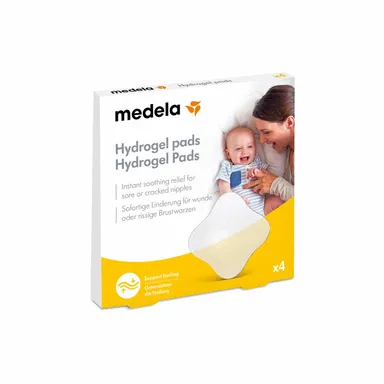 Medela Compresses Hydrogel 4 Pièces