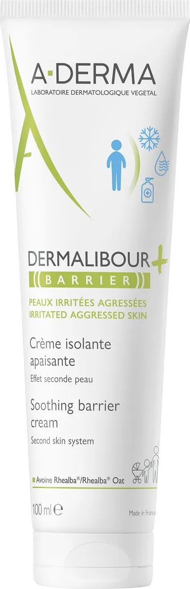 A-Derma Dermalibour+ Barrier Isolerende Kalmerende Crème 100Ml