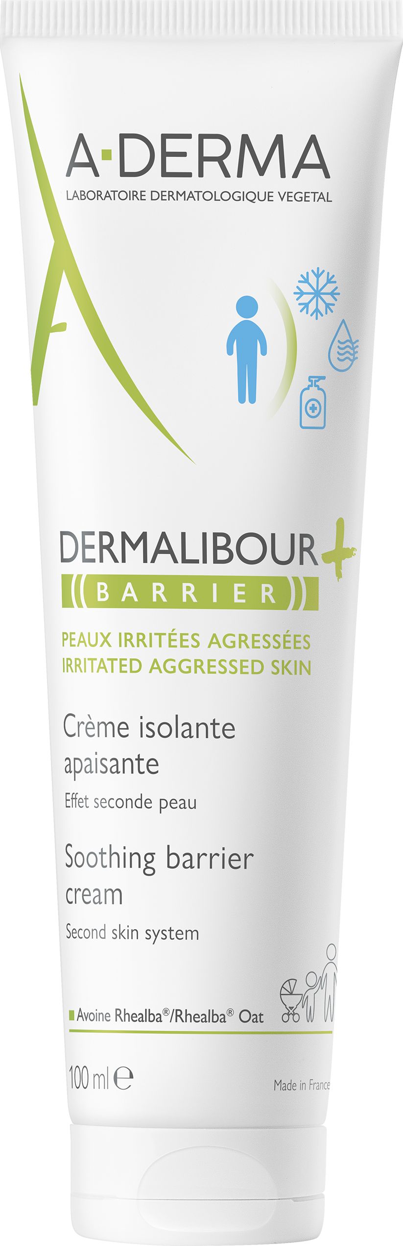 A-Derma Dermalibour+ Barrier Isolerende Kalmerende Crème 100Ml - A-Derma