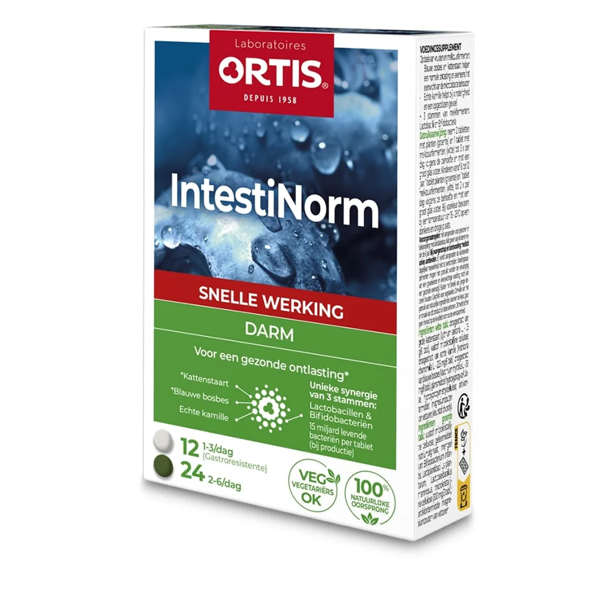 Ortis IntestiNorm 2x18 Tabletten