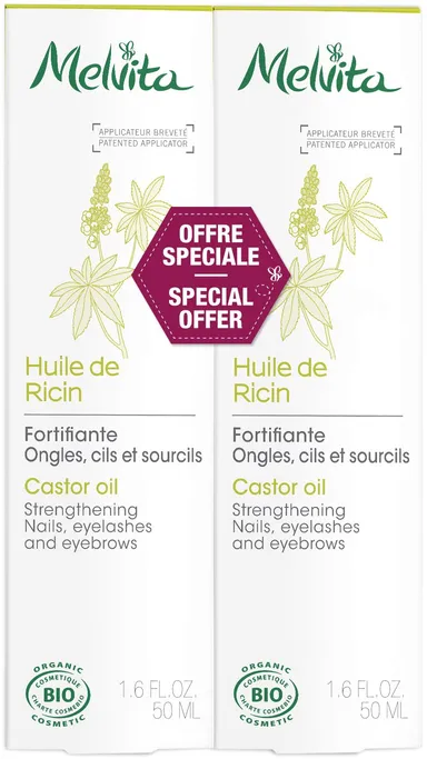 Melvita Huile De Ricin 2x50ml