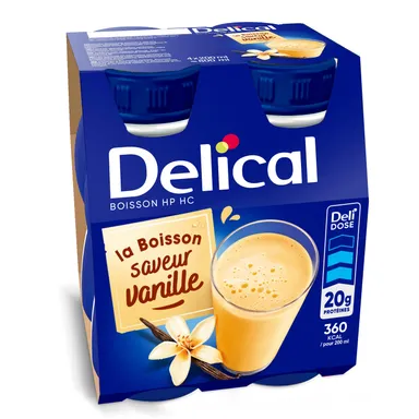 Delical HP-HC Vanille 4x200ml