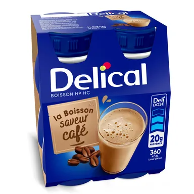 Delical HP-HC Koffie 4x200 ml