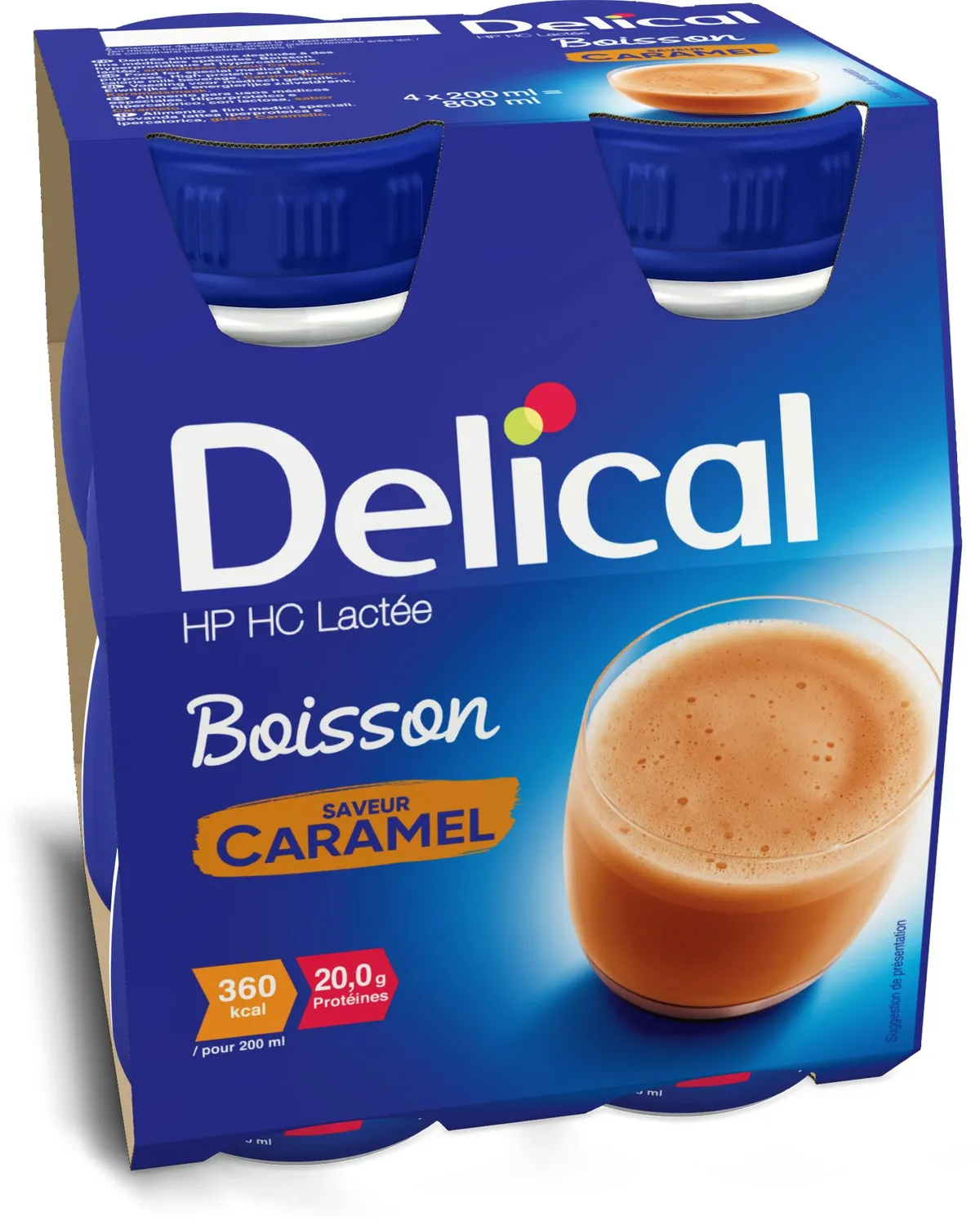 Delical HP-HC Caramel 4x200ml