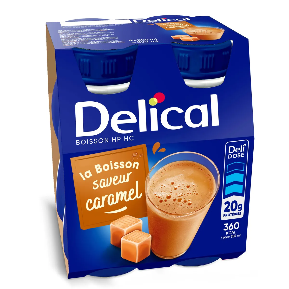 Delical HP-HC Karamel 4x200 ml