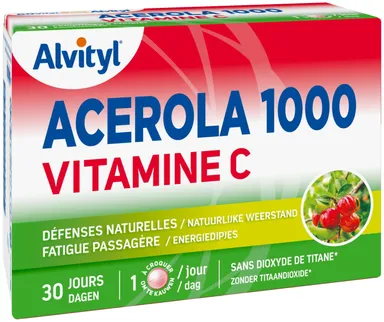 Alvityl Acerola Vitamine C 30 Tabletten