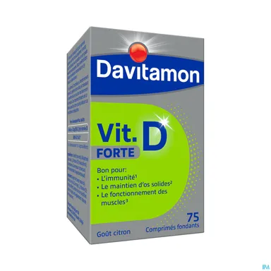Davitamon Vitamines D Forte 75 Comprimés