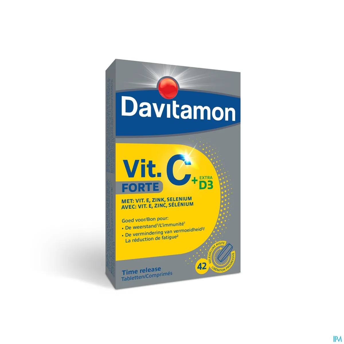 Davitamon Forte Vitamine C+D3 42 Comprimés