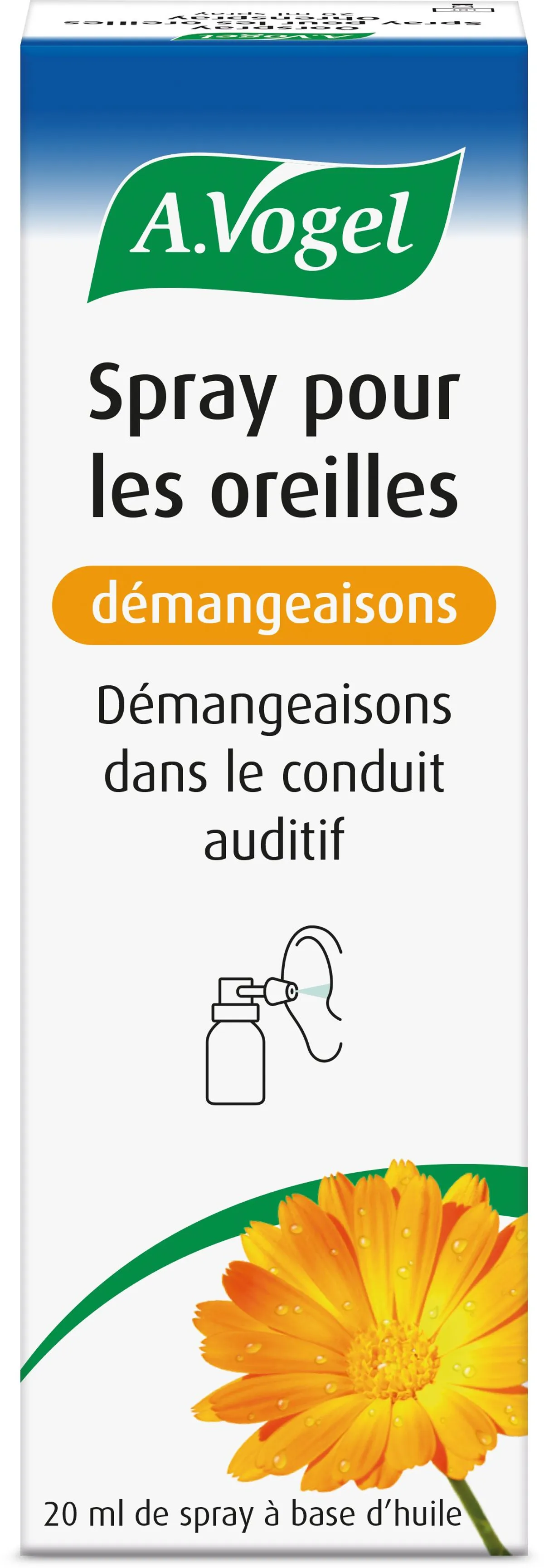 A.Vogel Spray pour les oreilles Démangeaisons 20ml