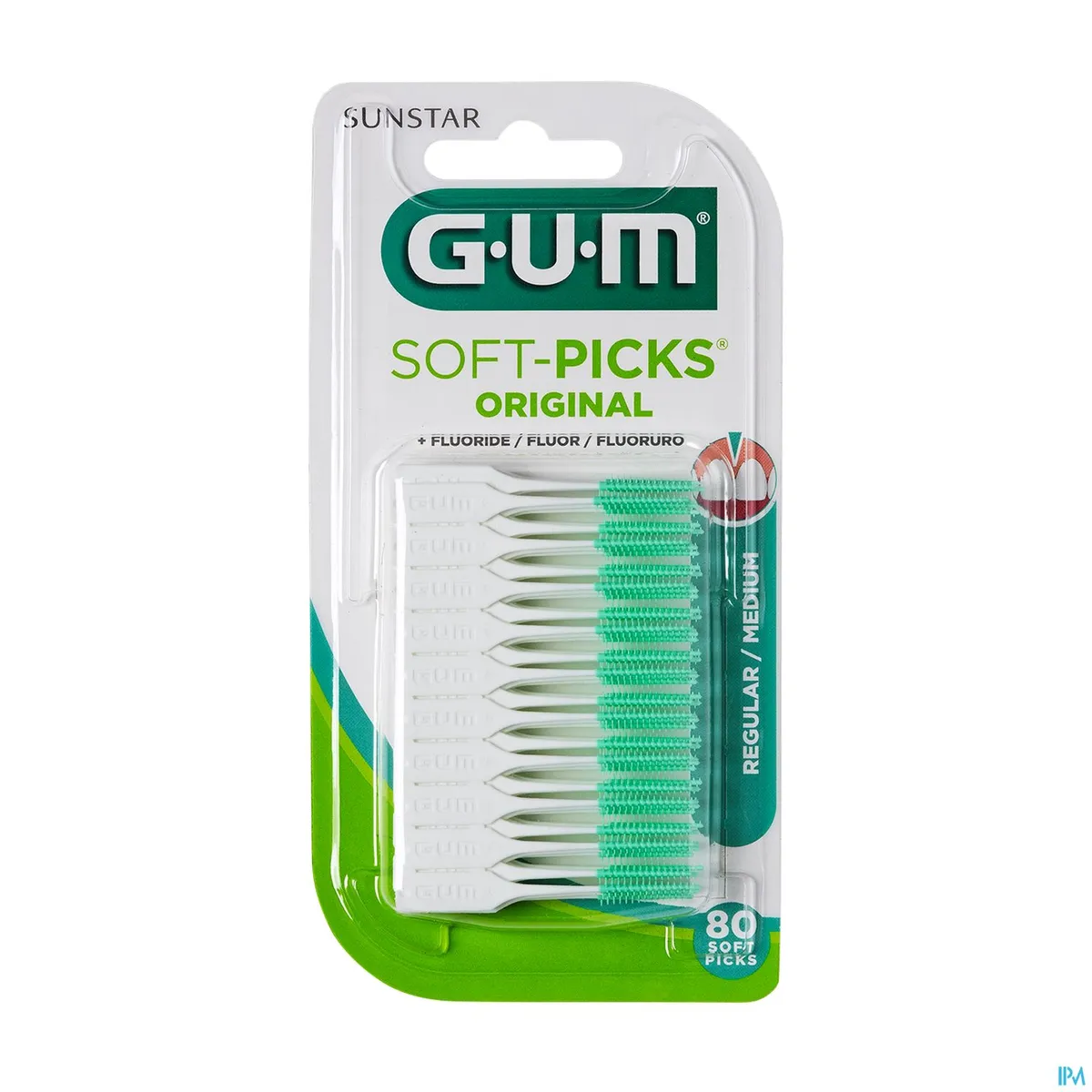 GUM 80 Soft-Picks Original Fluor Regular