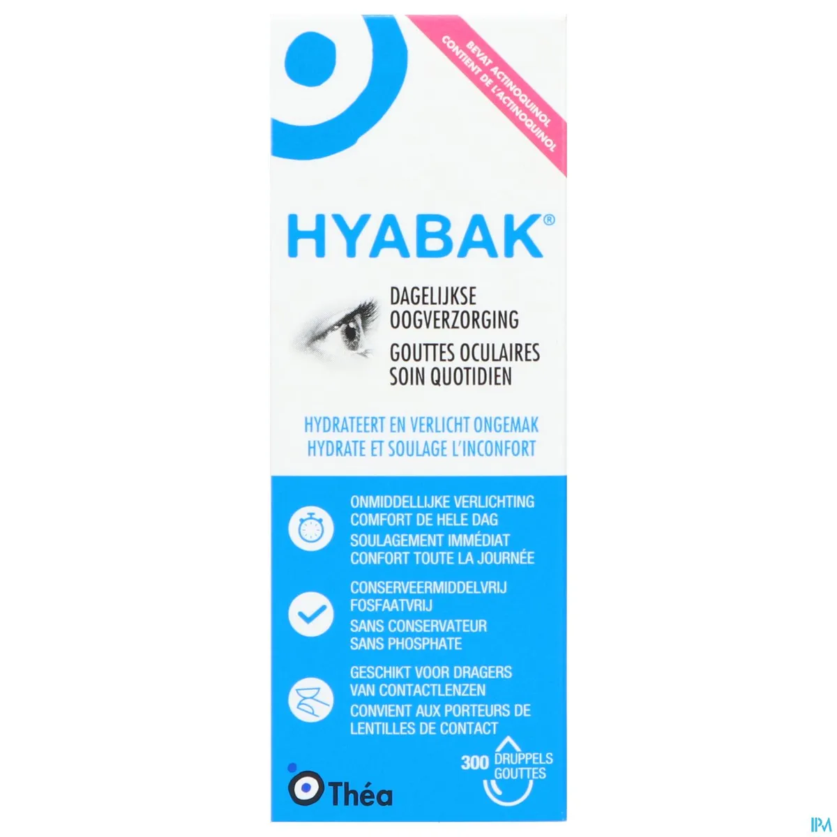 Hyabak 0,15% oogdruppels Hyaluron 10ml