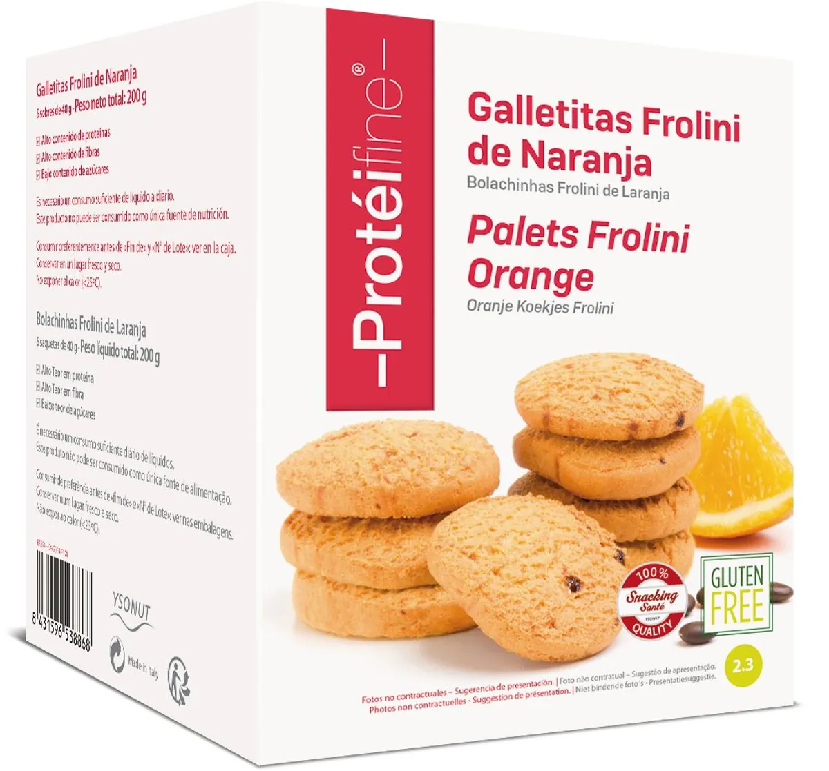 Ysonut Proteifine Palets Orange