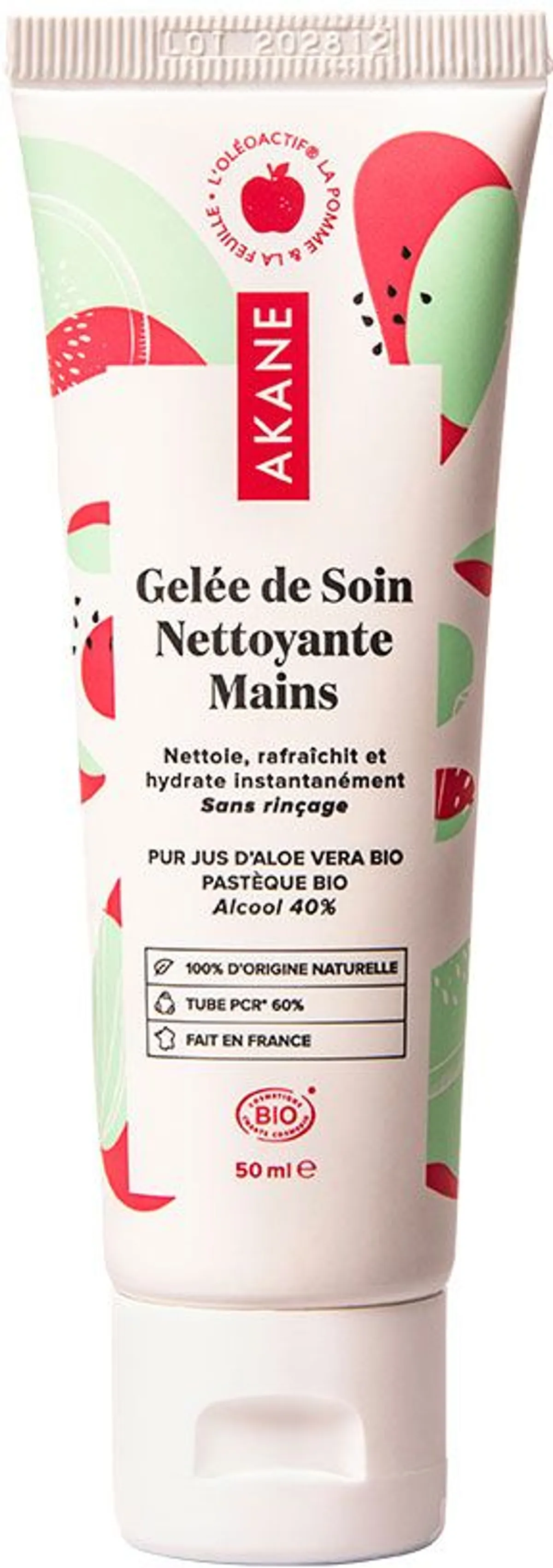 Akane Gelée De Soin Nettoyante Mains Bio 50ml