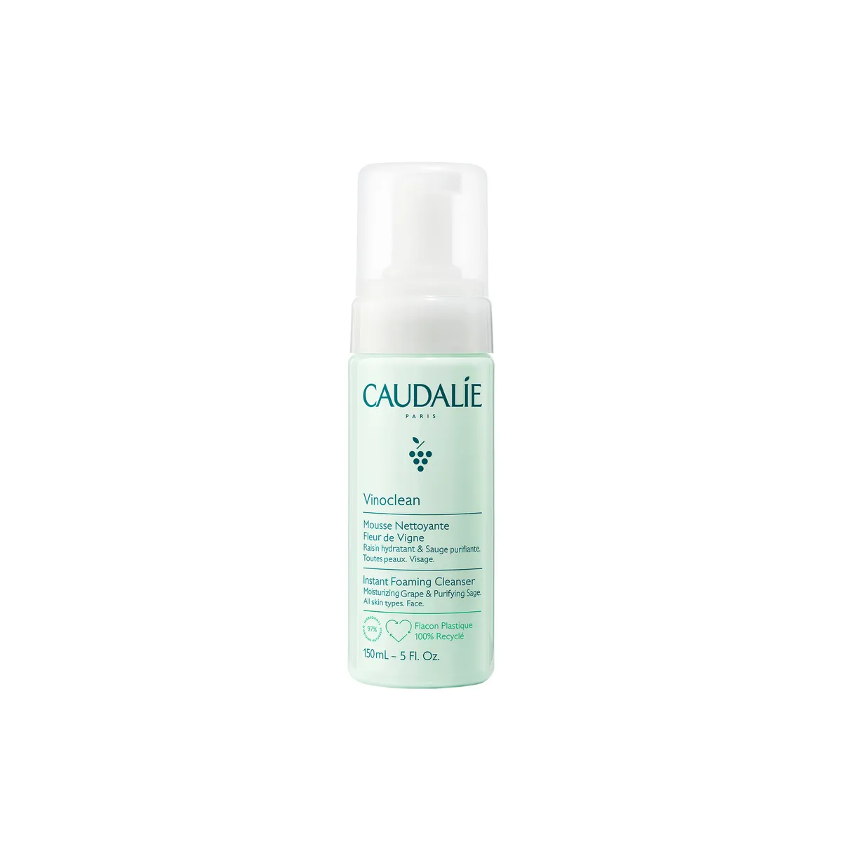 Caudalie Vinoclean Reinigende Mousse Fleur de Vigne 150 ml