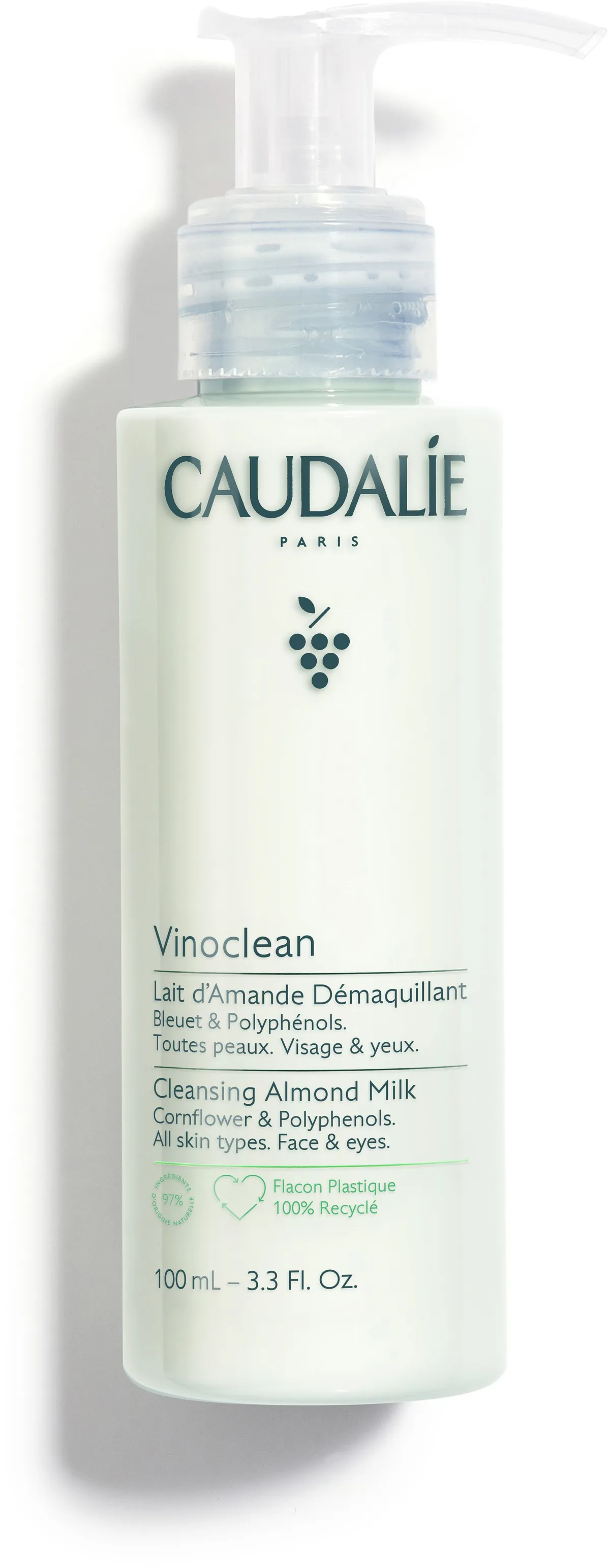 Caudalie Vinoclean Lait Démaquillant à l'Amande 100ml