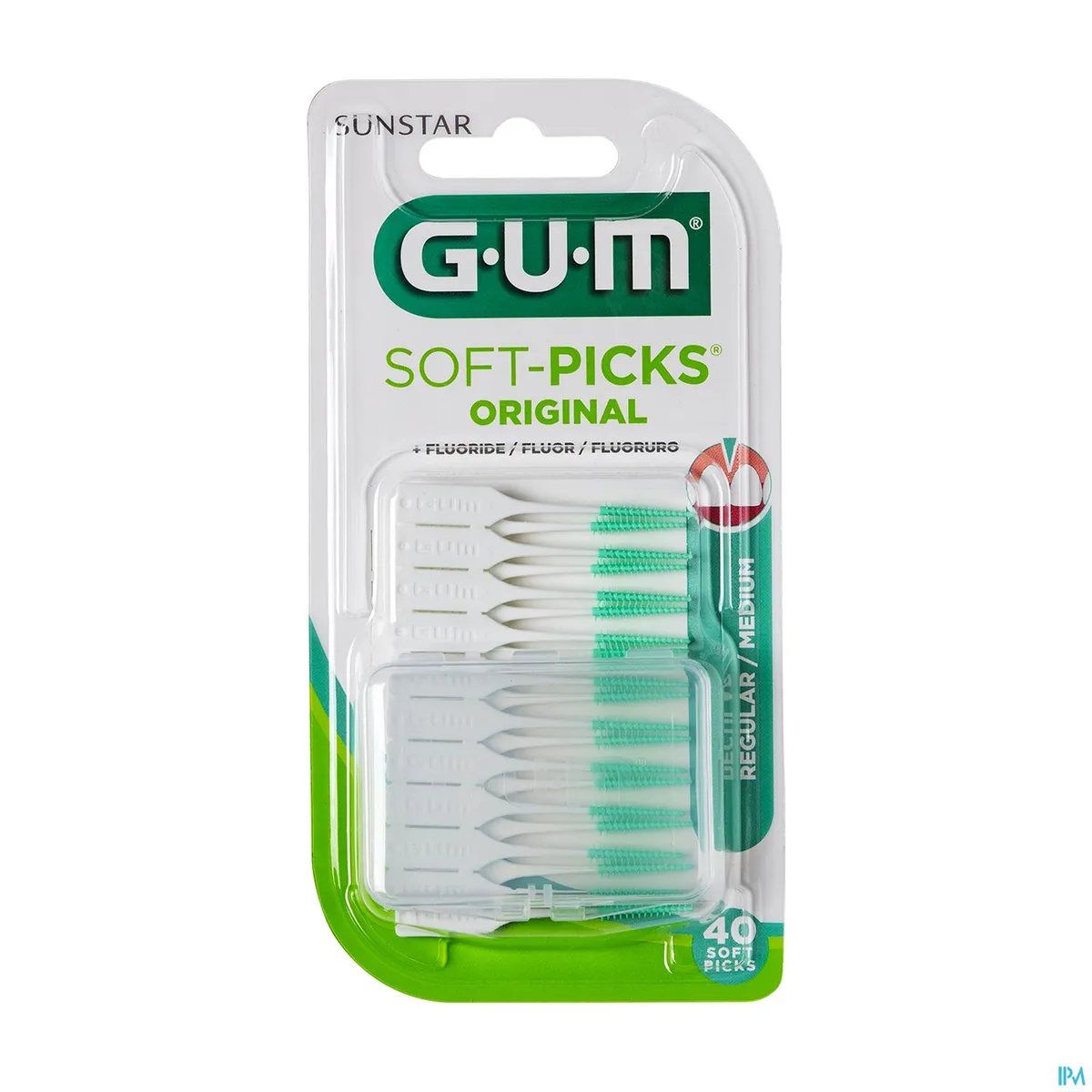 GUM 40 Soft-Picks Original Fluor Regular