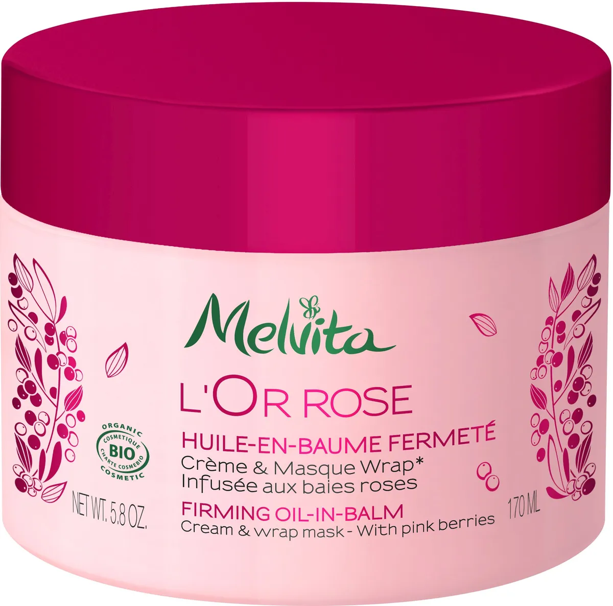 Melvita L'or Rose Huile en Baume Fermeté 170ml