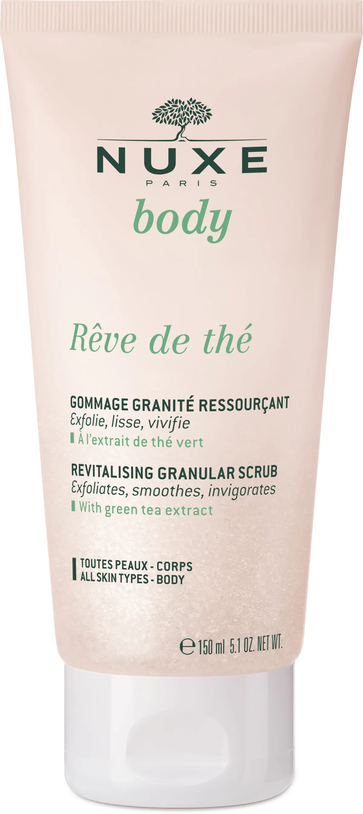 Rêve De Thé Nuxe Gommage Granite Ressourçant 150ml