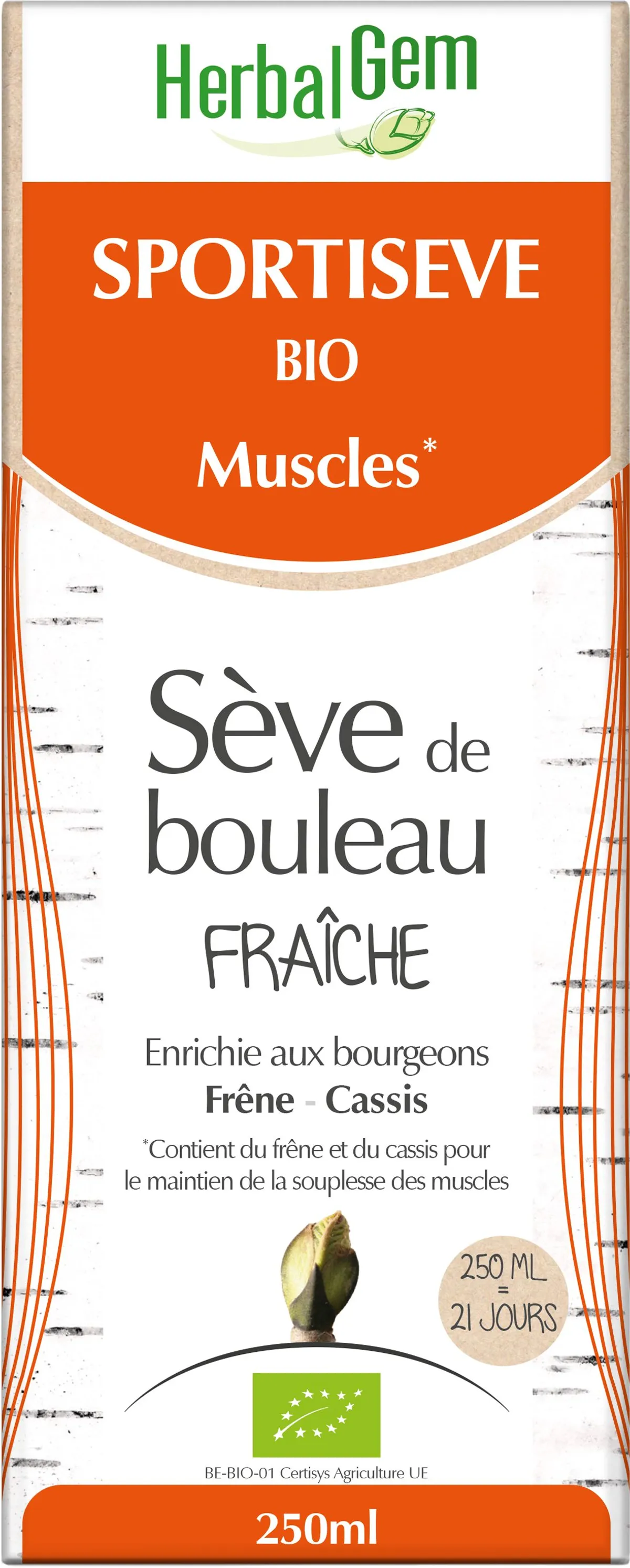 Herbalgem Sportiseve Bio Muscles Articulation 250ml