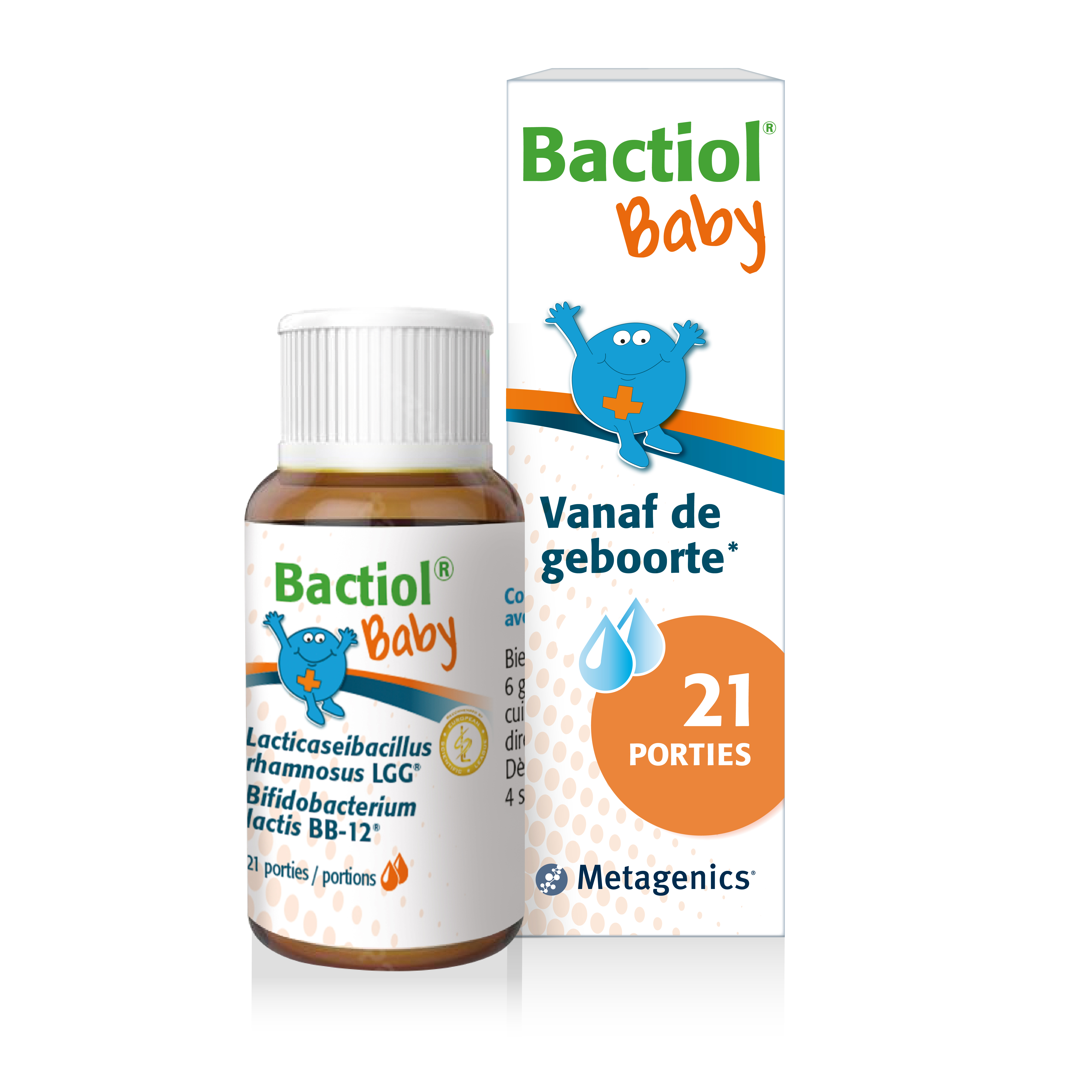 Bactiol Baby 21 Porties - METAGENICS