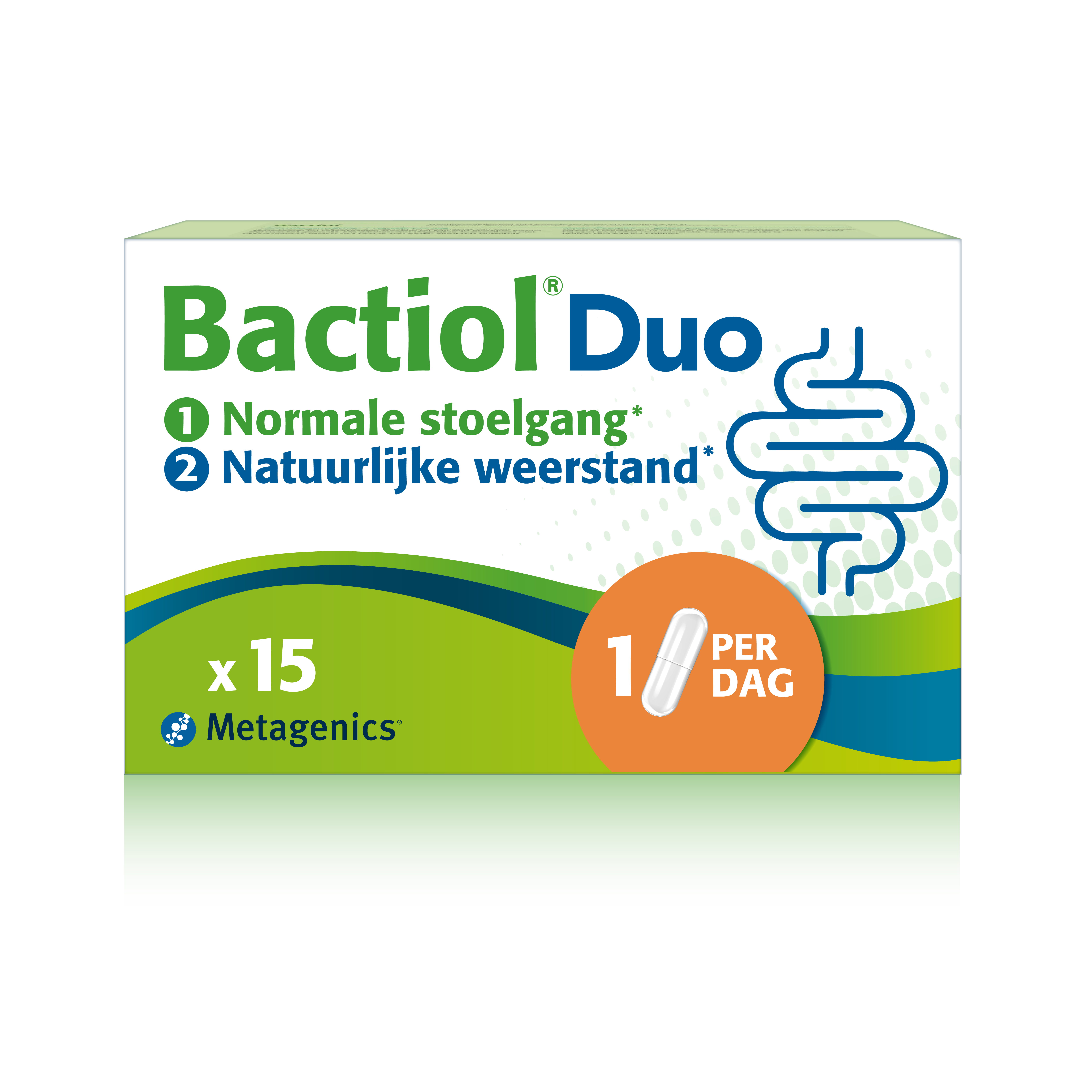 Bactiol Duo 15 Capsules - METAGENICS