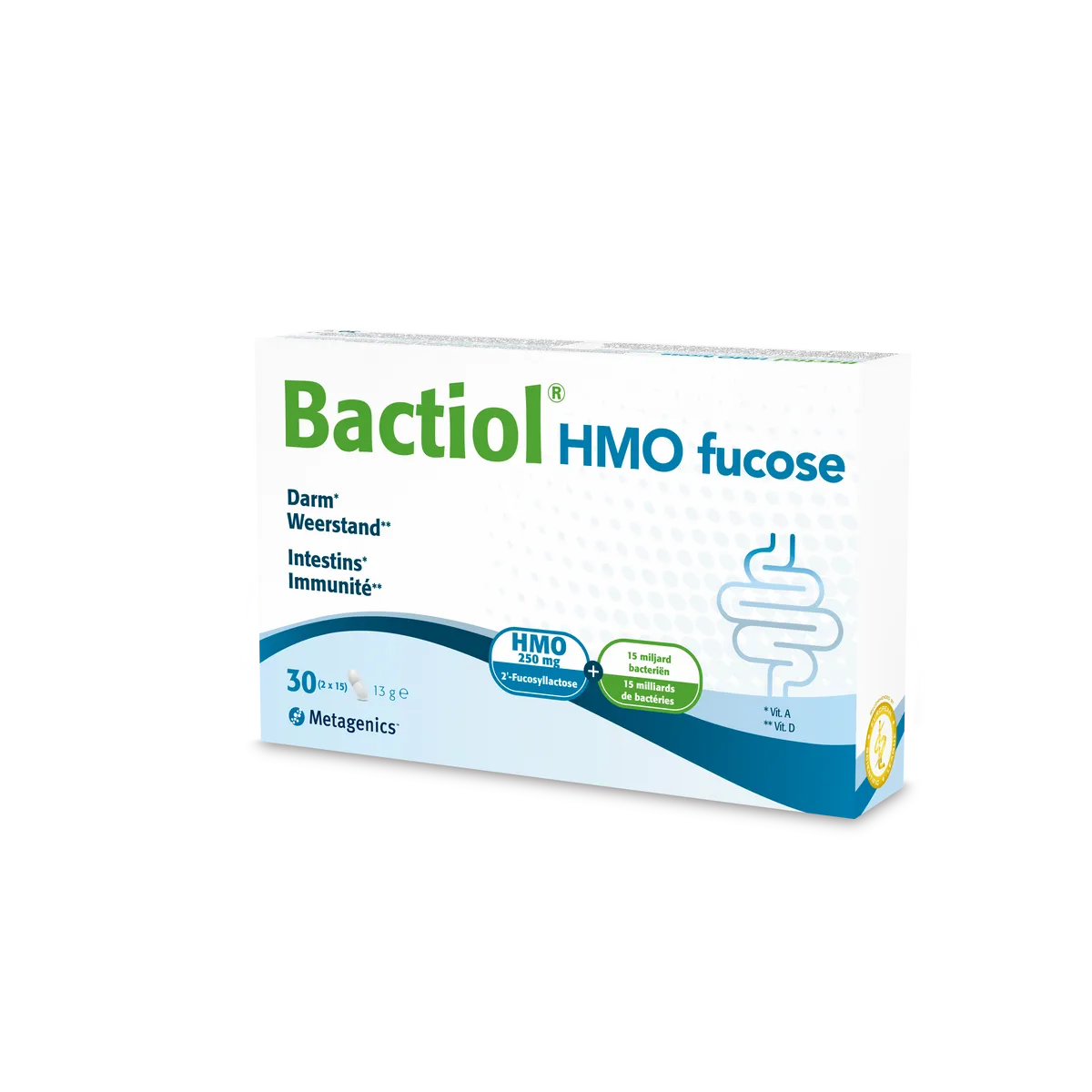 Bactiol HMO Fucose 30 Capsules