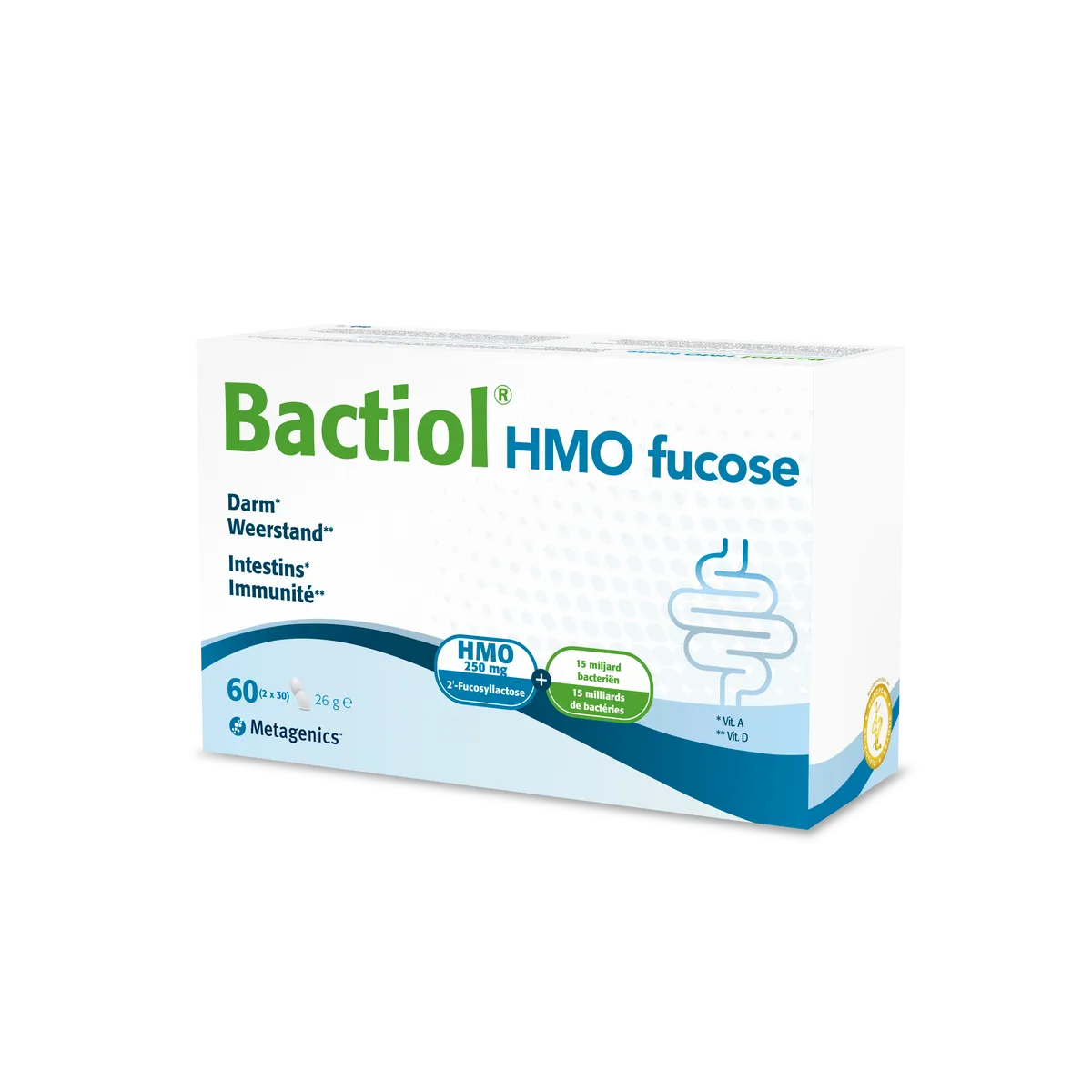 Bactiol HMO Fucose 60 Capsules