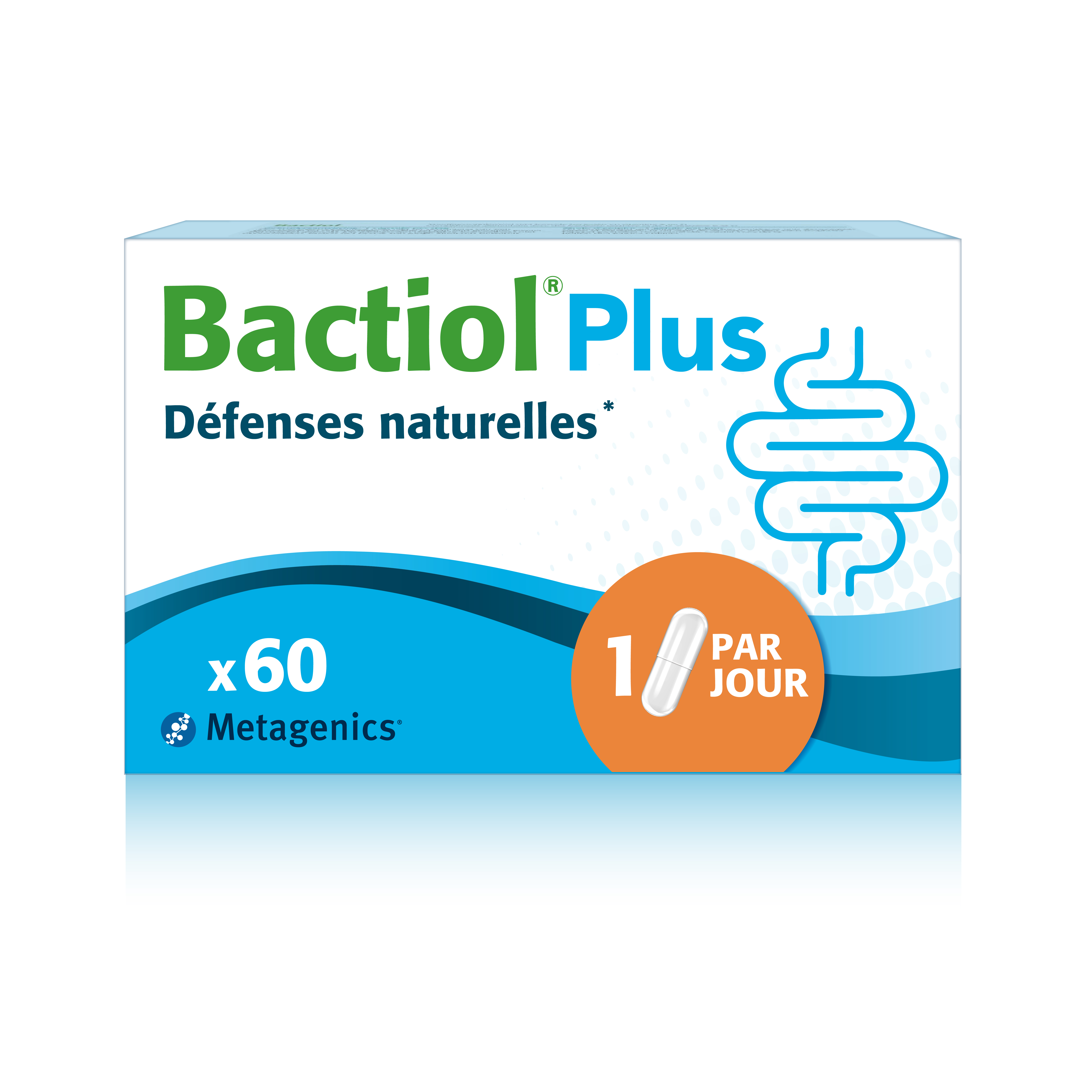 Bactiol Plus 60 Capsules - Probiotiques - Prébiotiques | Parapharmacie ...