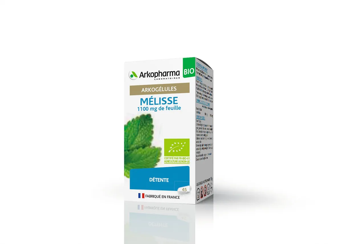 Arkogélules Mélisse Bio 45 Capsules